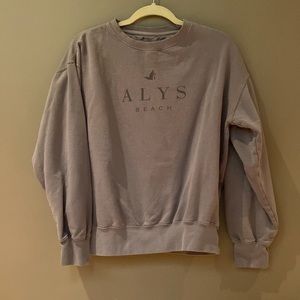 Alys Beach gray sweatshirt